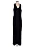 Banana Republic 100% Polyester Solid Black Jumpsuit Size 10 - photo 1