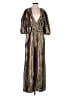 Assorted Brands Metallic Gold Jumpsuit Size S - photo 1