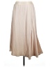 Express 100% Polyester Solid Tan Formal Skirt Size L - photo 1