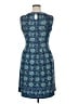 Max Studio Paisley Blue Casual Dress Size XL - photo 2