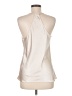 Olivia Grey 100% Polyester Ivory Sleeveless Blouse Size M - photo 2