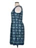Max Studio Paisley Blue Casual Dress Size XL - photo 5