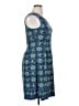 Max Studio Paisley Blue Casual Dress Size XL - photo 4