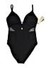 Kenneth Cole New York Graphic Black One Piece Swimsuit Size S - photo 1