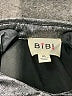 Bibi 100% Polyester Metallic Silver Long Sleeve Blouse Size XL - photo 7