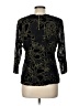 Assorted Brands Black 3/4 Sleeve Top Size L - photo 2