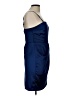 TCEC Solid Blue Cocktail Dress Size L - photo 4