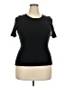 Zesica Black Short Sleeve Top Size XXL - photo 1