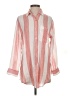 Rails 100% Cotton Stripes Pink Long Sleeve Button-Down Shirt Size XS - photo 1