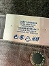 H&M Color Block Gray Jeans Size 0 - photo 4