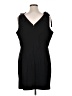 Express Solid Black Casual Dress Size XL - photo 2