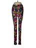 Lularoe Print Purple Active Pants One size - photo 1