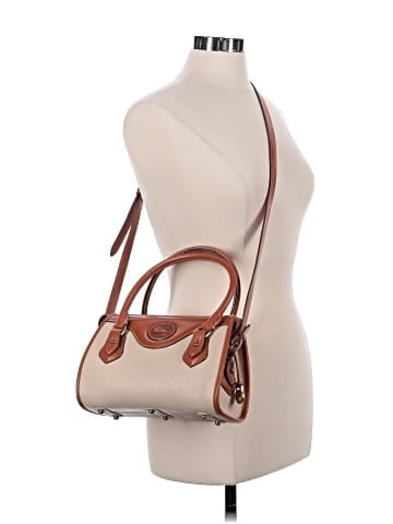 Dooney & Bourke Leather Satchel (view 2)