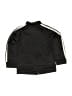 Adidas 100% Polyester Black Track Jacket Size 2T - photo 2