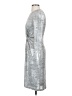 Vince Camuto Metallic Silver Cocktail Dress Size 2 - photo 5