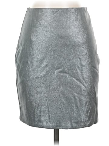 Rachel Allan Faux Leather Skirt (view 1)