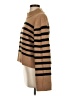 J.Crew Stripes Brown Turtleneck Sweater Size S - photo 5