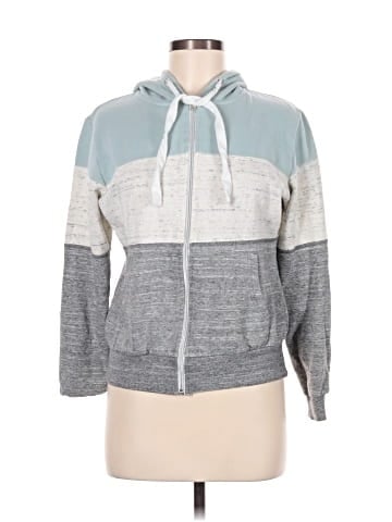 Doublju Zip Up Hoodie (view 1)