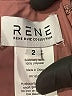 Rene Ruiz 100% Polyester Metallic Brown Cocktail Dress Size 2 - photo 7