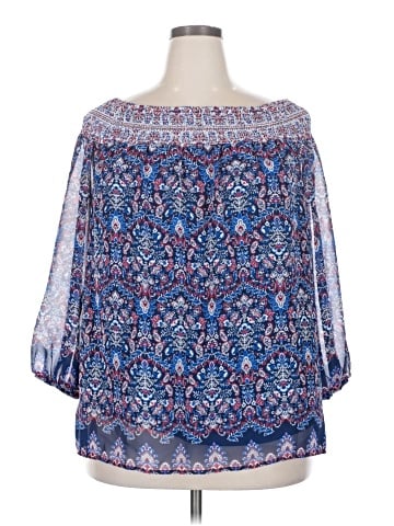 Alyx 3/4 Sleeve Blouse (view 1)