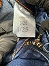 Monkey Ride Jeans Solid Blue Jeans Size 1 - photo 5