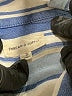 Thread & Supply 100% Rayon Stripes Blue Short Sleeve Blouse Size S - photo 7