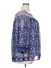 Alyx 100% Polyester Blue 3/4 Sleeve Blouse Size 2X - photo 4