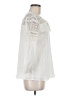 Garnet Hill Ivory 3/4 Sleeve Blouse Size 8 - photo 4