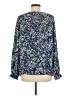 Jessica Simpson Blue Long Sleeve Blouse Size M - photo 2