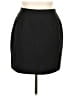 Larry Levine 100% Polyester Solid Black Formal Skirt Size 16 - photo 1