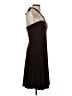 B. Smart Solid Brown Cocktail Dress Size 3 - 4 - photo 4