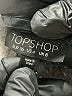 Topshop 100% Cotton Black Coat Size 4 - photo 6