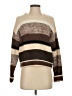 Central Park West Stripes Brown Pullover Sweater Size XS - photo 1