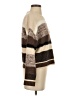 Central Park West Stripes Brown Pullover Sweater Size XS - photo 4