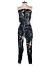 Talula Graphic Blue Jumpsuit Size XS - photo 1