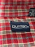 Puritan Plaid Burgundy Red 3/4 Sleeve Blouse Size M - photo 7