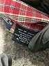 Puritan Plaid Burgundy Red 3/4 Sleeve Blouse Size M - photo 8