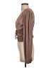 Zara Metallic Brown Long Sleeve Blouse Size S - photo 5