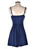 BCBGMAXAZRIA 100% Polyester Solid Blue Romper Size S - photo 2