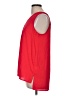 Pleione 100% Polyester Red Sleeveless Blouse Size M - photo 5