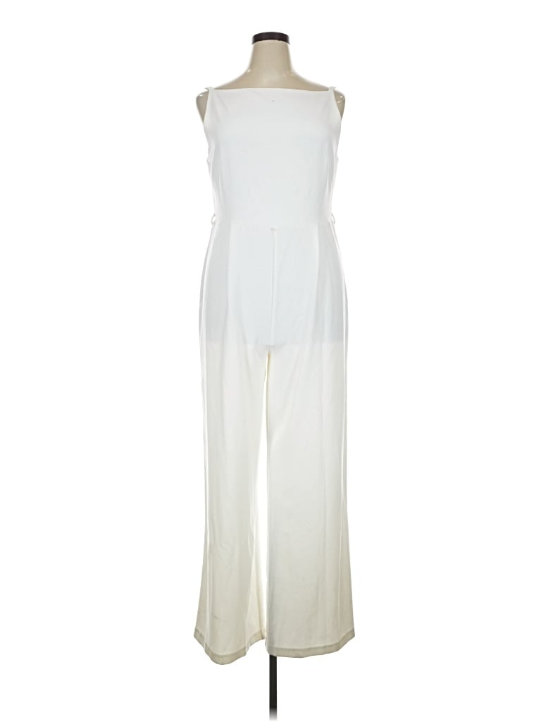 Pre-owned Donna Karan Jumpsuit In Ivory