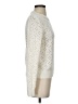 Point Sur 100% Cotton Ivory Pullover Sweater Size S - photo 4