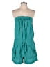 BCBGMAXAZRIA Solid Teal Romper Size 2 - photo 1