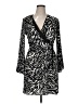 Donna Morgan 100% Polyester Animal Print Black Cocktail Dress Size XL (estimated) - photo 1