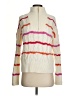 Lands' End 100% Cotton Stripes White Pullover Sweater Size S - photo 1