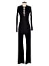 LNA Solid Black Jumpsuit Size M - photo 1