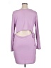 Discreet Purple Casual Dress Size 1X - photo 2
