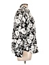 Chico's 100% Cotton Floral Silver Long Sleeve Blouse Size Lg (2) - photo 4