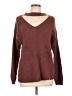 Haute Monde 100% Acrylic Brown Pullover Sweater Size L - photo 1