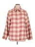Unbranded Checkered-gingham Pink Coat Size XL - photo 1